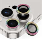 Protection caméra avec paillettes pour iPhone